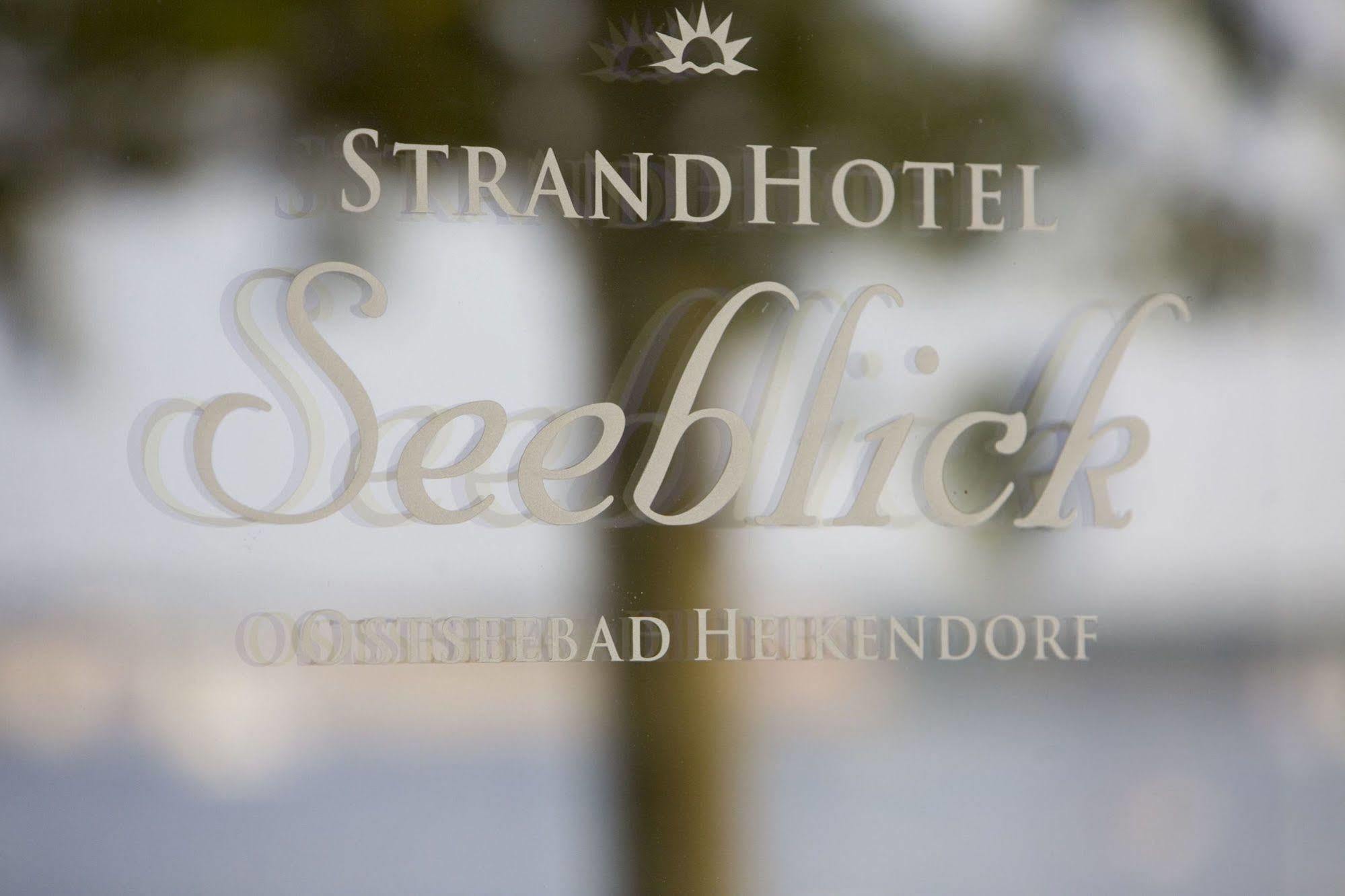 Strandhotel Seeblick, Ostseebad Heikendorf Esterno foto